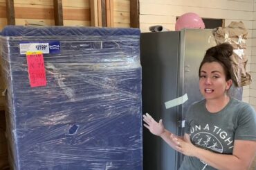 Home Remodel How To Extend A Wall In The Dining Room + Dresser Bathroom Vanity!