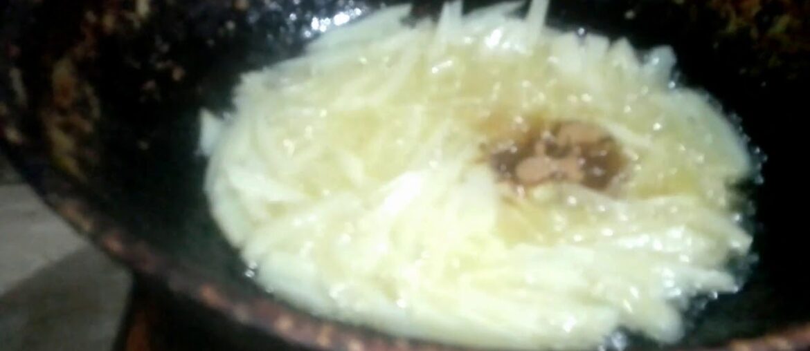 French Fries recipe (crispy chips recipe) cooking ep1by Life With Hussain