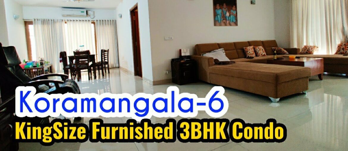 Koramangala King Size 3BHK Furnished Condo For Sale Posh Neighborhood Koramangala King Size 3BHK Furnished Condo For Sale Posh Neighborhood
