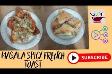 Masala Spicy French Toast || Cheese French Toast || Easy and tasty recipes |
