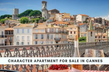 Character Apartment for sale in Cannes, bordering Forville Market