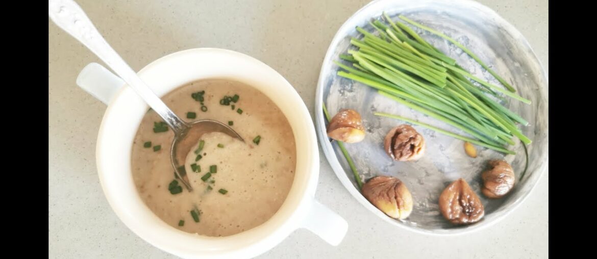 Soup with Jerusalem artichokes Soup with Jerusalem artichokes
