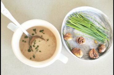 Soup with Jerusalem artichokes
