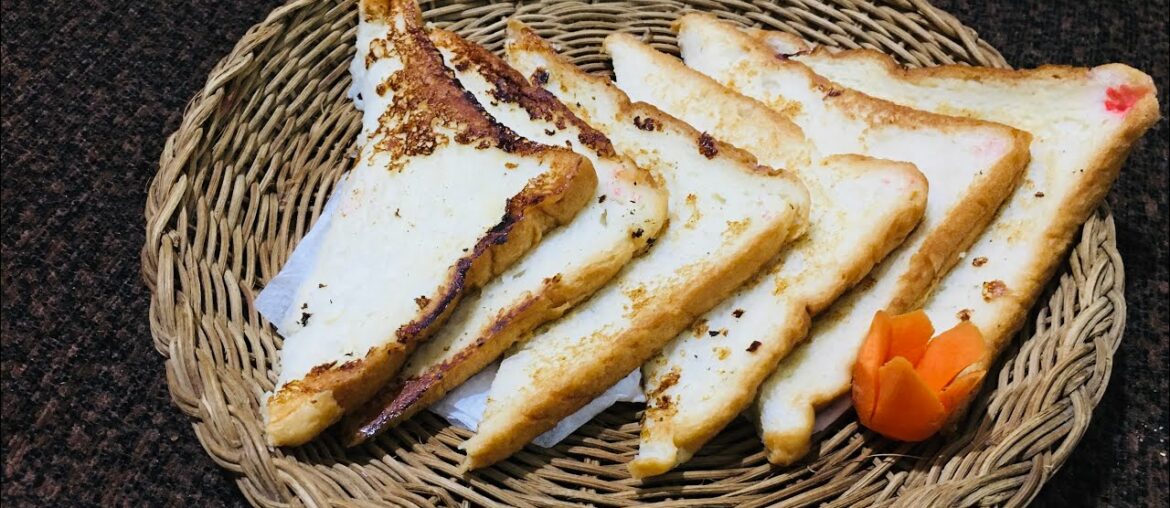 French Toast Recipe/How To Make French Toast/Simple and Easy Breakfast/Bread Toast in Tamil