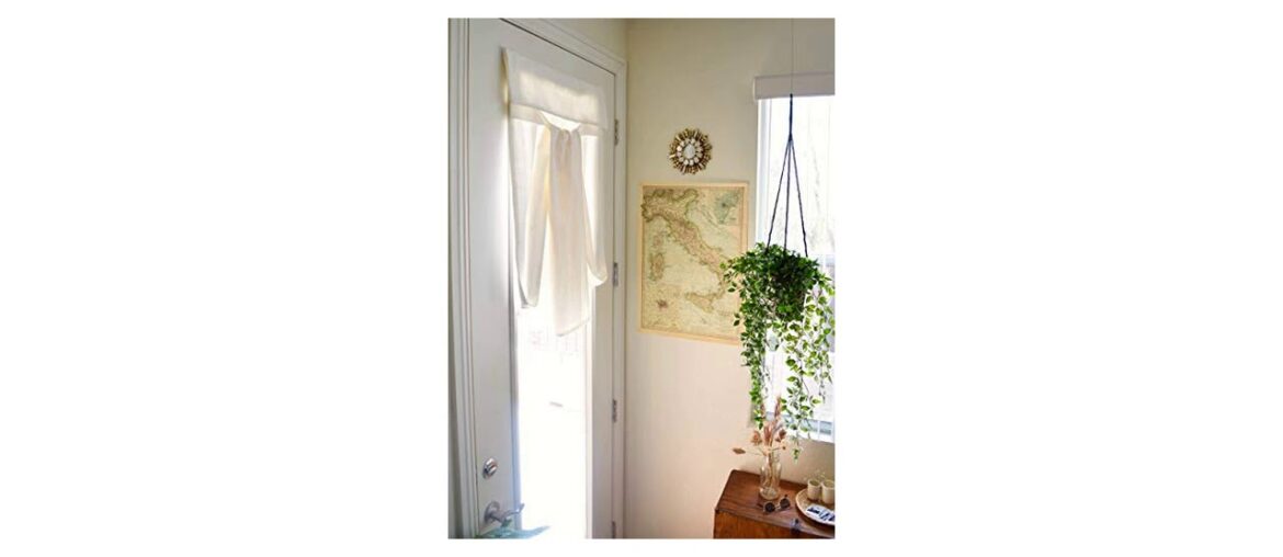 ⭐️ DaniDesignsCo Off White French Door Curtain Panel 25" w x 70" L Washable ⭐️ DaniDesignsCo Off White French Door Curtain Panel 25" w x 70" L Washable