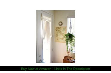 ⭐️ DaniDesignsCo Off White French Door Curtain Panel 25" w x 70" L Washable