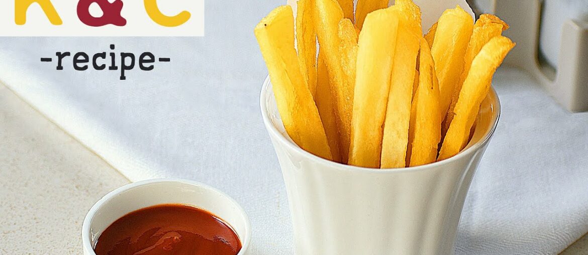 French Fries Recipe | McDonald's Style | Instant Recipe in 2 minutes - Kuku and Chips
