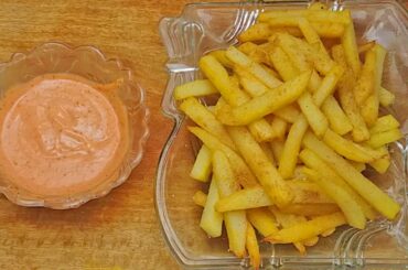 Crispy French Fries and Secret Fries Sauce Recipe | Lockdown Recipe | Cooking With Ammi Jaan