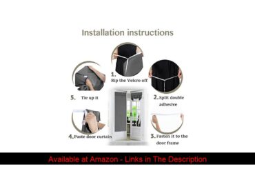 ☘️ Blackout Window Door Curtains, Deep Grey (2 Panels) for Double French Door, Rod Pocket Light Fil