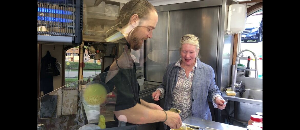 Cruising on luxury hotel barge "Panache" in Alsace, France Cruising on luxury hotel barge "Panache" in Alsace, France