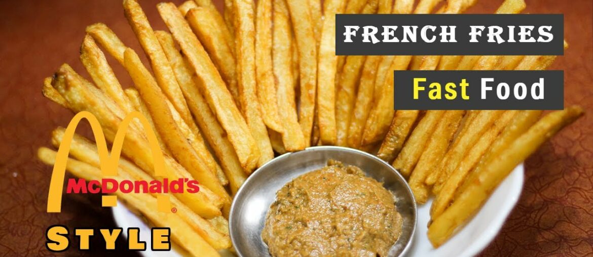 McDonald's Style Crispy French Fries Recipe | Homemade Recipe - Kunwar Kitchen