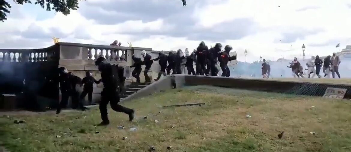 Riots are breaking out in dijon France