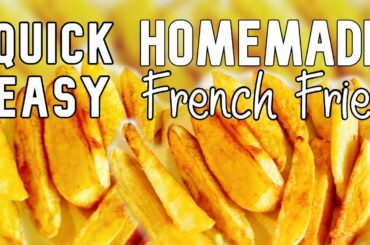 Crispy French Fries Recipe - Homemade Crispy Fries Recipe | Fil-Am family vlog