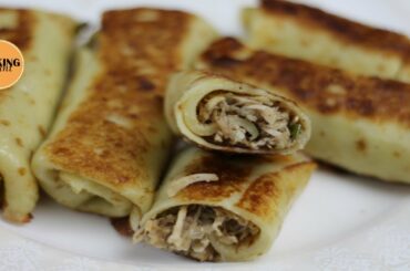 Brittany Crepe Roll Recipe | Yummy & Worth Trying | Spicy French Crepe Roll Recipe By Cooking Mount