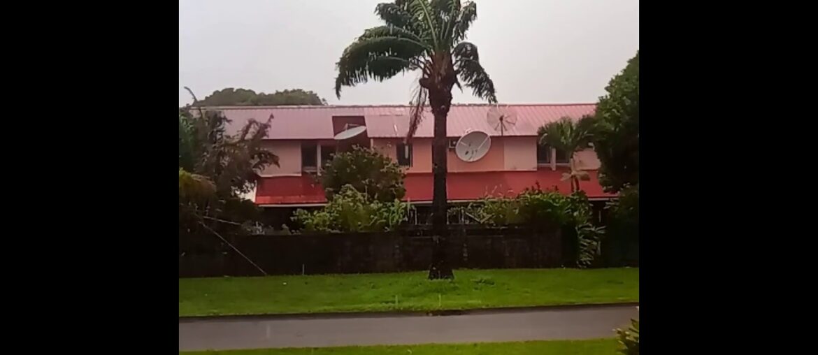 [IRL] June 22nd 2020 Strong Wind Storm in French Guiana