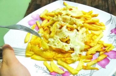 Cheesey French Fries Recipe | Sub se asan aur behtreen Tarika bachon ka Liya