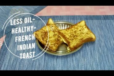 Tasty Non Fried French Toast Indian Style,Healthy Spicy & Yummy - (Recipe in Tamil with subtitle)