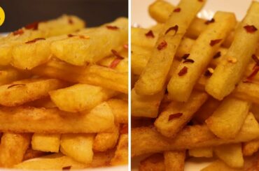 Homemade mcdonald's French Fries Recipe|How to Make Crispy French Fries RecipeatHome|HealthyaValalam