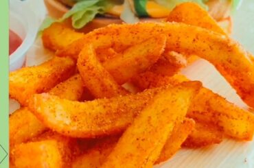 KFC Spicy French Fries Recipe At Home - Original KFC Spicy Fries