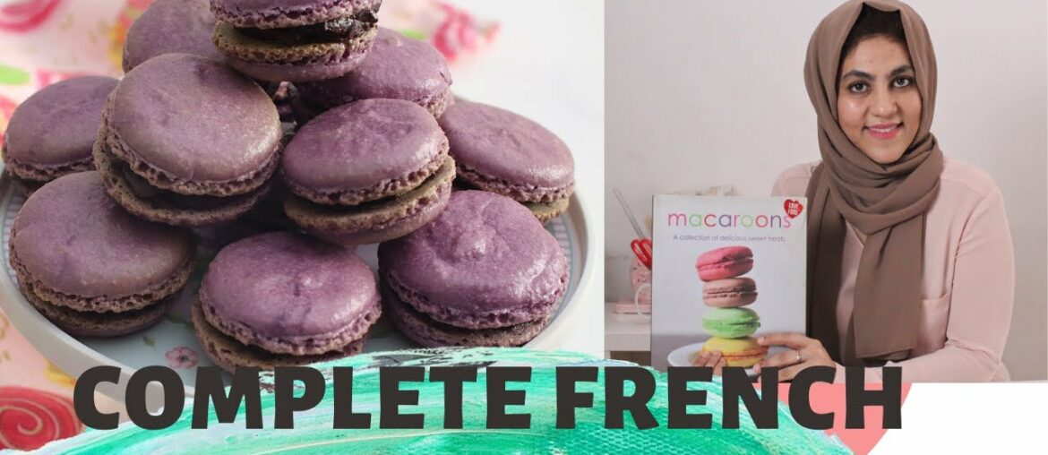 French Macaron Tutorial | Easy Recipe in Urdu with English subtitles | with downloadable checklist