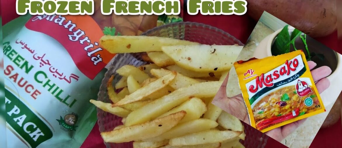 Frozen French Fries Recipe | Make and Freeze !!!