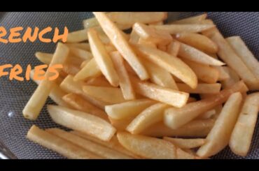 Crispy French fries Recipe | Homemade french fries | घर पर बनाये क्रिस्पी फ्रेंच फ्राइज़