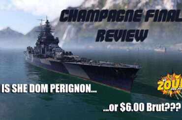 Champagne Tier 8 French Premium Battleship Review