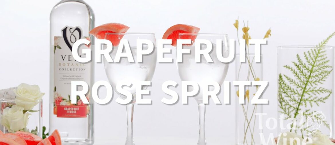 Grapefruit Rose Spritz Cocktail Recipe Grapefruit Rose Spritz Cocktail Recipe