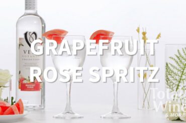 Grapefruit Rose Spritz Cocktail Recipe