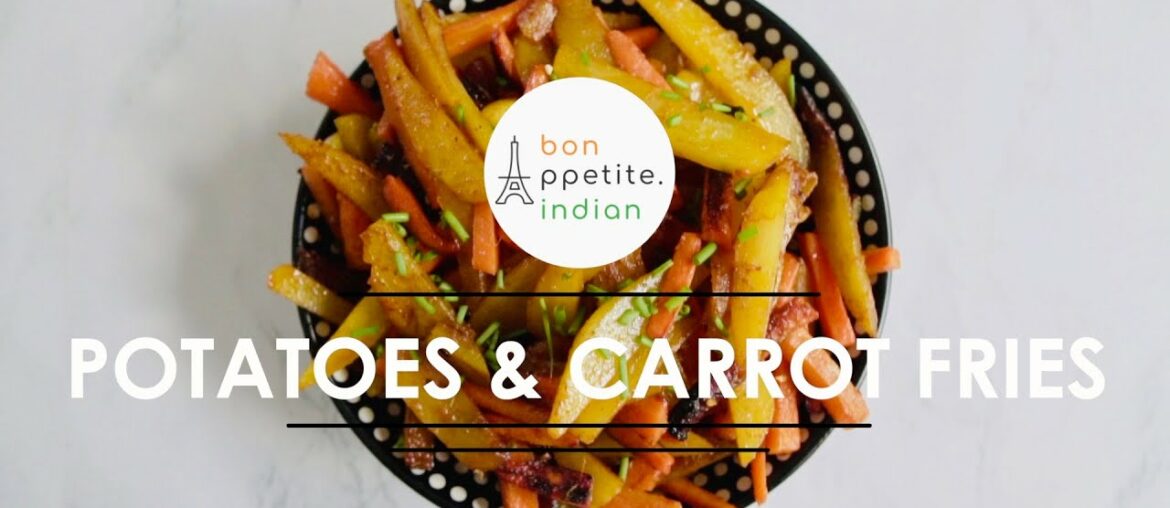French Fries with Carrots (Indian Style) | Yummy Easy Indian Recipe | 3 SPICES | How to cook French Fries with Carrots (Indian Style) | Yummy Easy Indian Recipe | 3 SPICES | How to cook