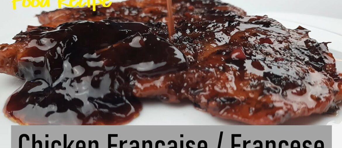 Chicken Francaise recipe Without Wine  | The Most Viewed Recipe|Francese Video by Food Recipe Record
