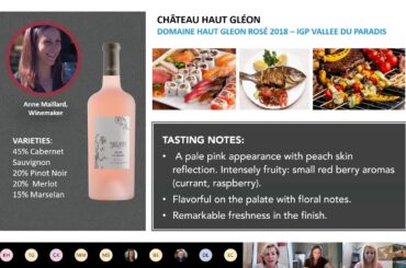 NBS Wine Down Wednesday - Domaine Haut Gléon Rosé - June 24, 2020