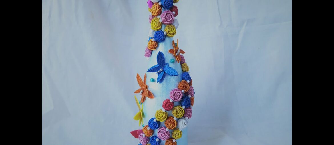 DIY:bottle art Foam Sheet/SEO#New Click/ Craft DIY:bottle art Foam Sheet/SEO#New Click/ Craft