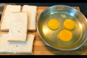 5 minutes Quick Breakfast Recipe || Easy breakfast recipe || Quick & Tasty French Toast