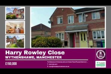 Harry Rowley Close, Wythenshawe- £150,000