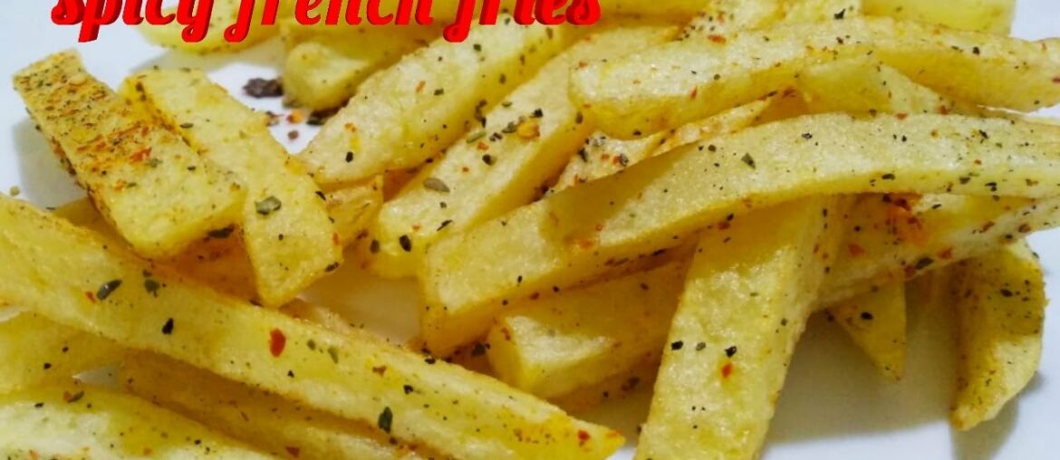 Spicy French Fries Recipe | How to Make Crispy French Fries  Recipe | cook with taste  French Fries