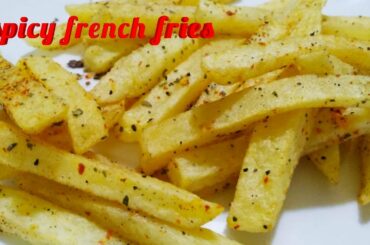 Spicy French Fries Recipe | How to Make Crispy French Fries  Recipe | cook with taste  French Fries