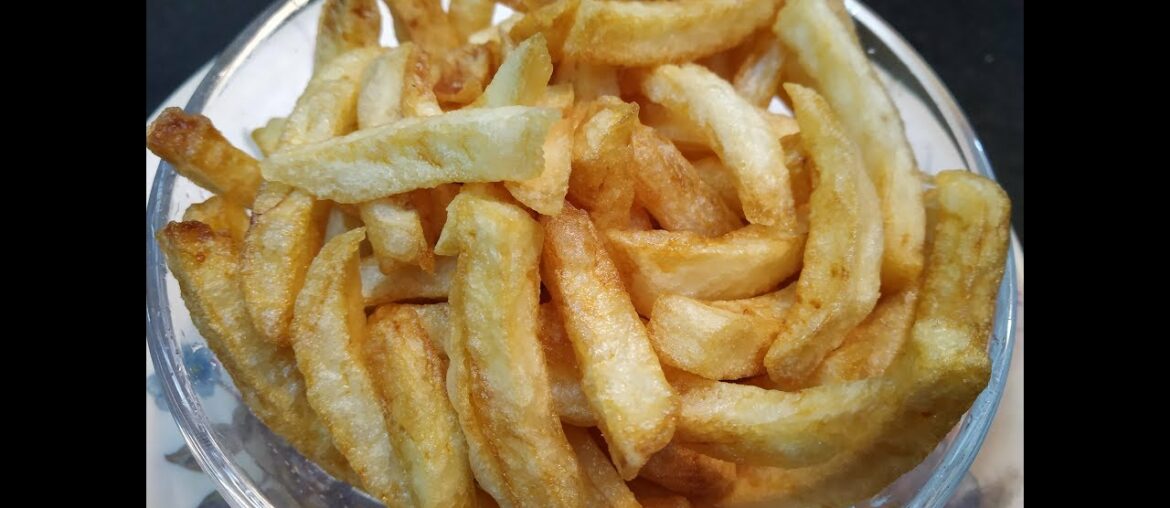 FRENCH FRIES || MCDONALD'S STYLE FRIES || POTATO FINGER CHIPS || EASY HOME MADE RECIPES