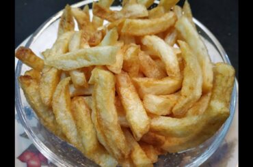 FRENCH FRIES || MCDONALD'S STYLE FRIES || POTATO FINGER CHIPS || EASY HOME MADE RECIPES