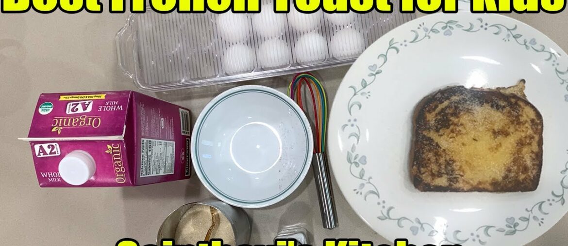 Best French Toast Recipe in Tamil | How To Make Quick and Easy French Toast For Kids?