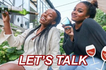 LET'S TALK ABOUT being black in France, U.S. politics viewed abroad, French social life- w/ red wine
