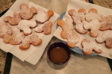 Making Mickey Beignets from Port Orleans French Quarter