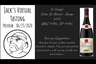 Tipple's Virtual Wine Tasting - E. Guigal Cotes du Rhone Rouge