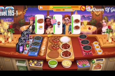 Level 192-213 Cooking Frenzy | French Restaurant