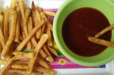 French Fries Recipe In Telugu | How To Make Perfect Aloo French Fries | Homemade Potato Finger Chips