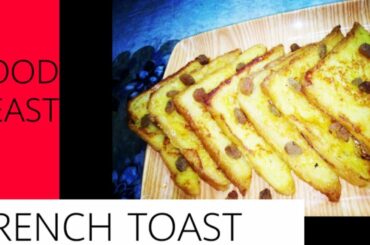 How to make French toast_morning breakfast toast recipe by FOOD FEAST.