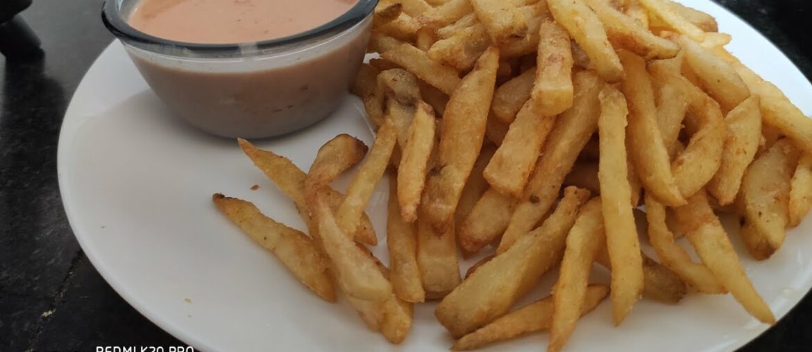 how to make crispy french fries recipe/homemade crispy french fries recipe