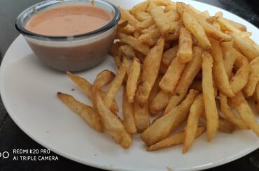 how to make crispy french fries recipe/homemade crispy french fries recipe