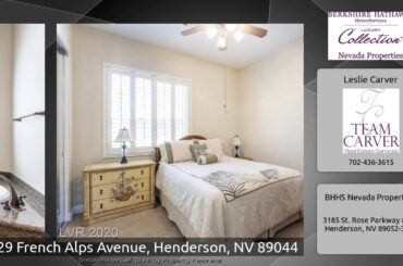 2329 French Alps Avenue, Henderson, NV 89044