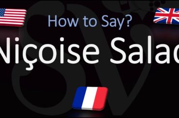 How to Pronounce Nicoise Salad? (CORRECTLY) French & English Pronunciation